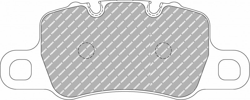 11 FCP4665H-N FERODO DS2500 BRAKE PADS (STOCK REAR) (FOR IRON DISC REPLACEMENT ONLY)